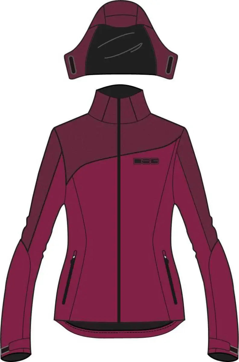 Malea Softshell Jacket Garnet Heather Xl wps-462-51645x