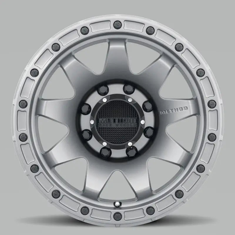 Method MR317 20x9 +18mm Offset 8x180 130.81mm CB Matte Titanium Wheel - MR31729088818 mrwMR31729088818