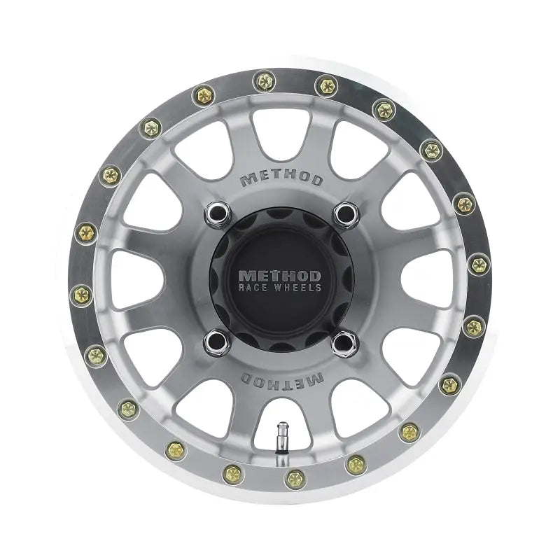 Method MR401 UTV Beadlock 14x7 4+3/+13mm Offset 4x136 106mm CB Raw Machined w/BH-H20875 Wheel mrwmr40147047343b