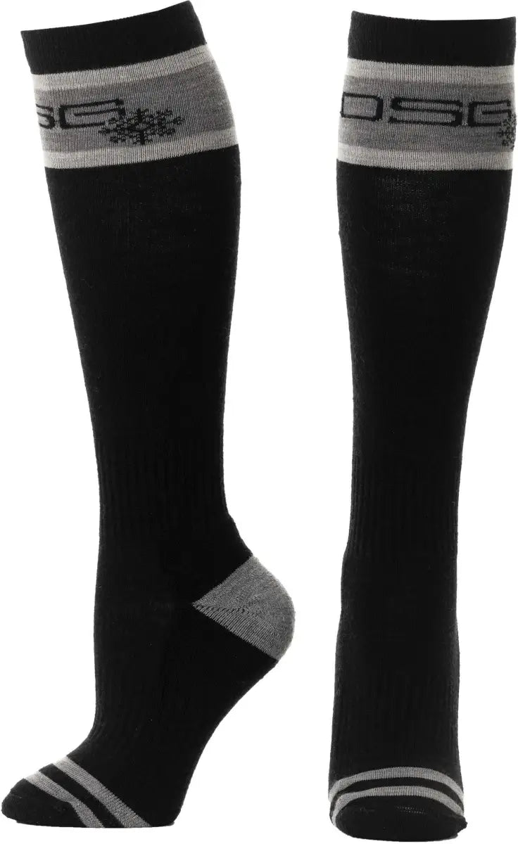 Mid Weight Socks Black wps-462-0807