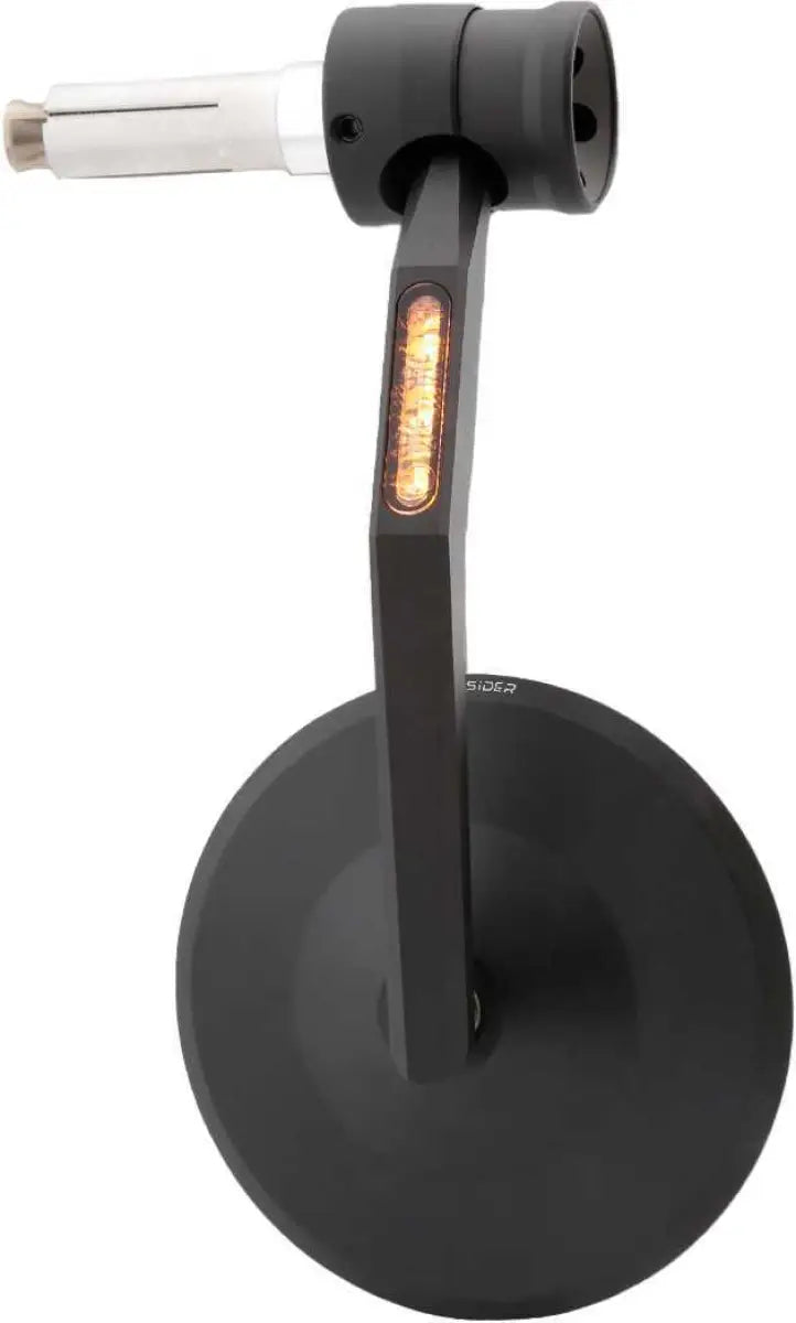 Montana Rim Handlebar Mirror With Run Lights/Turn Signals wps-58-2063