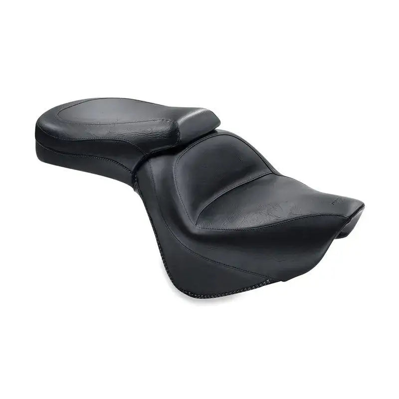 Mustang 06-21 Kawasaki Vulcan 900 Classic, Custom Standard Touring 1PC Seat - Black mmp76127
