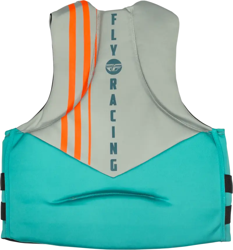 Neoprene Flotation Vest Teal/Grey/Orange 3x 221-304033x