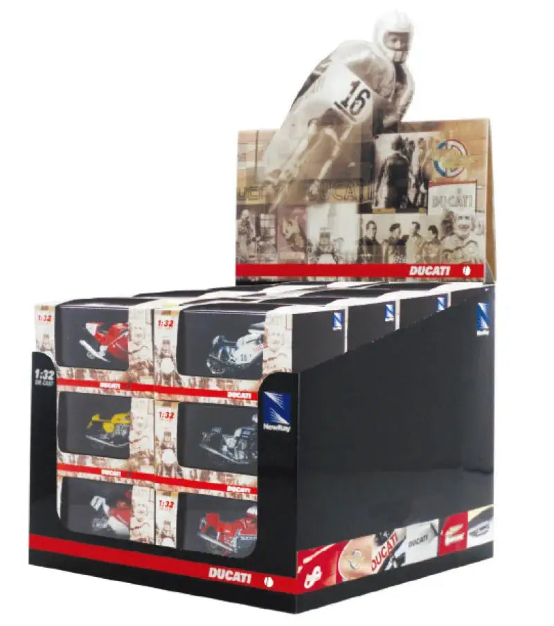 New Ray Tops Ducati Series Assortment/ Scale - 1:32 676042