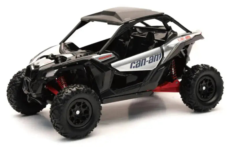 New Ray Toys Can-AM Maverick X3 (Hyper Silver/Red)/ Scale - 1:18 623431
