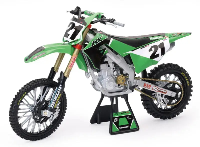 New Ray Toys Kawasaki KX450F Factory Team (Jason Anderson)/ Scale - 1:6 nrt49733