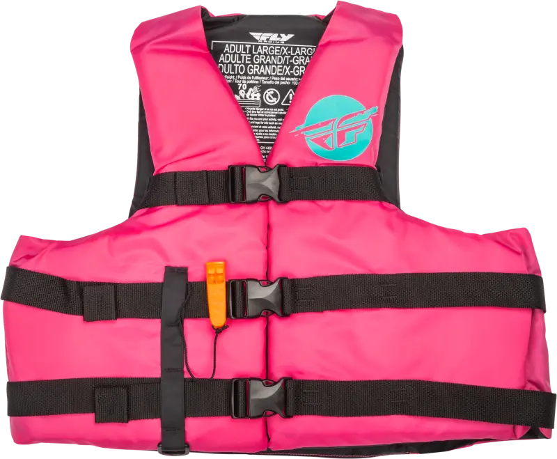 Nylon Flotation Vest Neon Pink/Teal Sm/Md wps-221-30414s