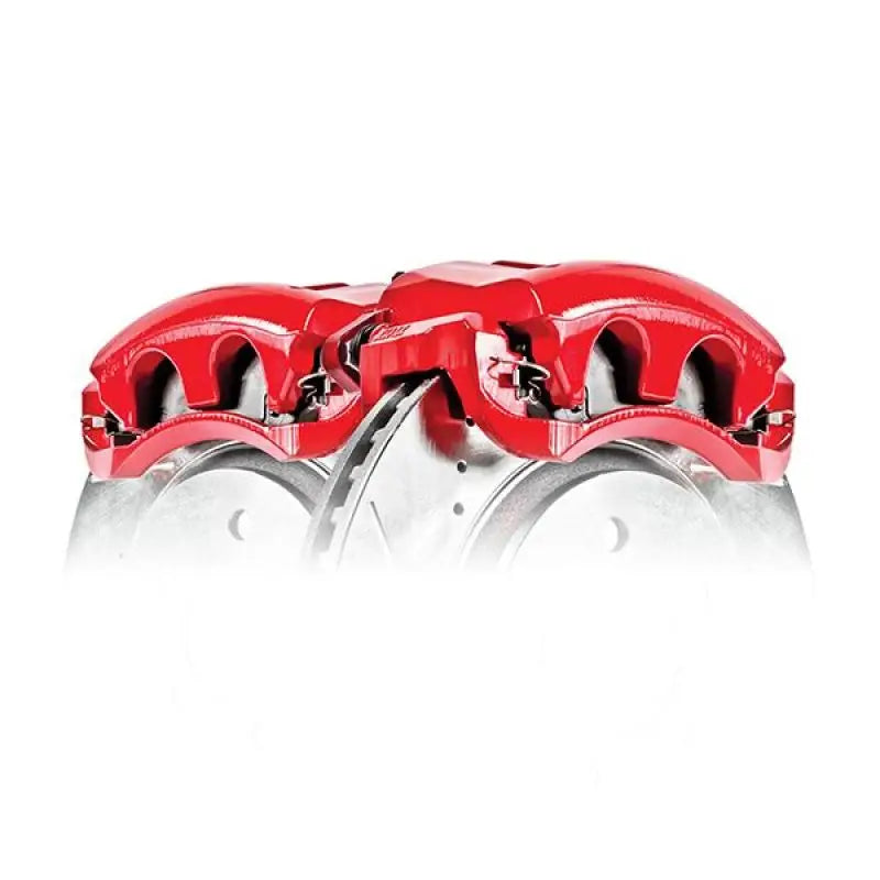 Power Stop 14-19 Infiniti Q50 Front Red Calipers - Pair - S7146 psbS7146
