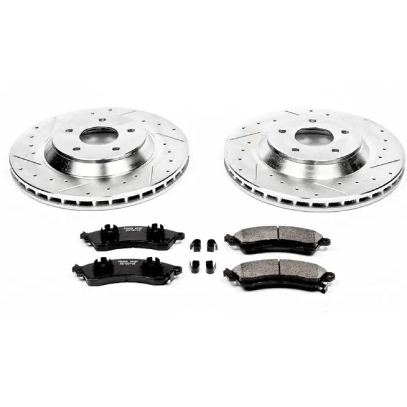 Power Stop 88-96 Chevrolet Corvette Front Z23 Evolution Sport Brake Kit - K4913 psbk4913