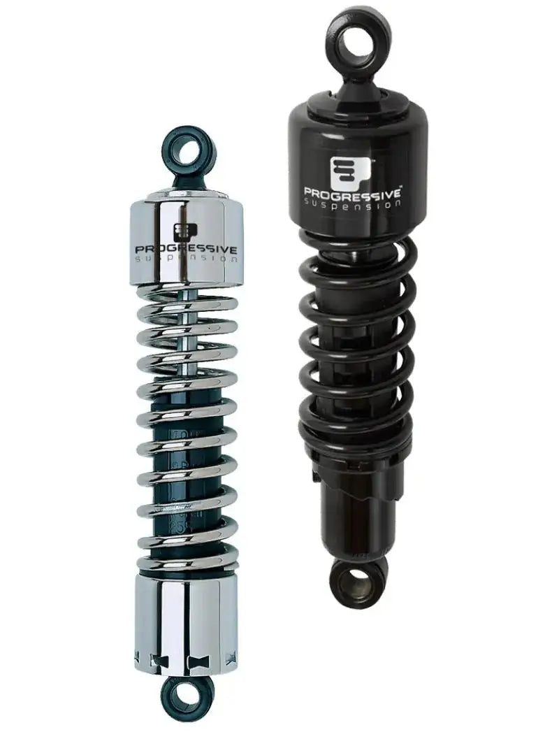 Progressive Cruiser 412 Series Shocks 12.0in - Chrome pgr412-4238c