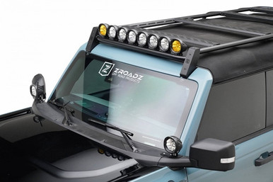 Ford Bronco 4" White/Amber LED Combo Kit by ZROADZ