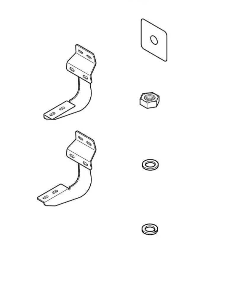 RB-0301-BK Raptor Running Board Mount Kit rptrb0301bk