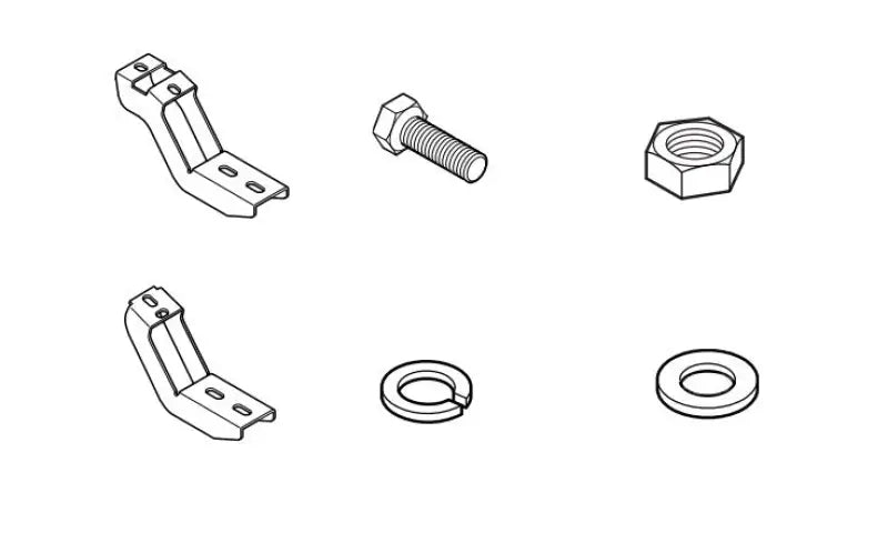 RB-0400-BK Raptor Running Board Mount Kit rptrb0400bk