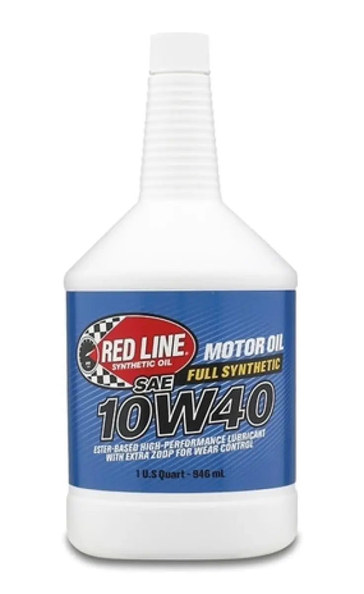 Red Line 10W40 Motor Oil - Quart - 11404 red11404
