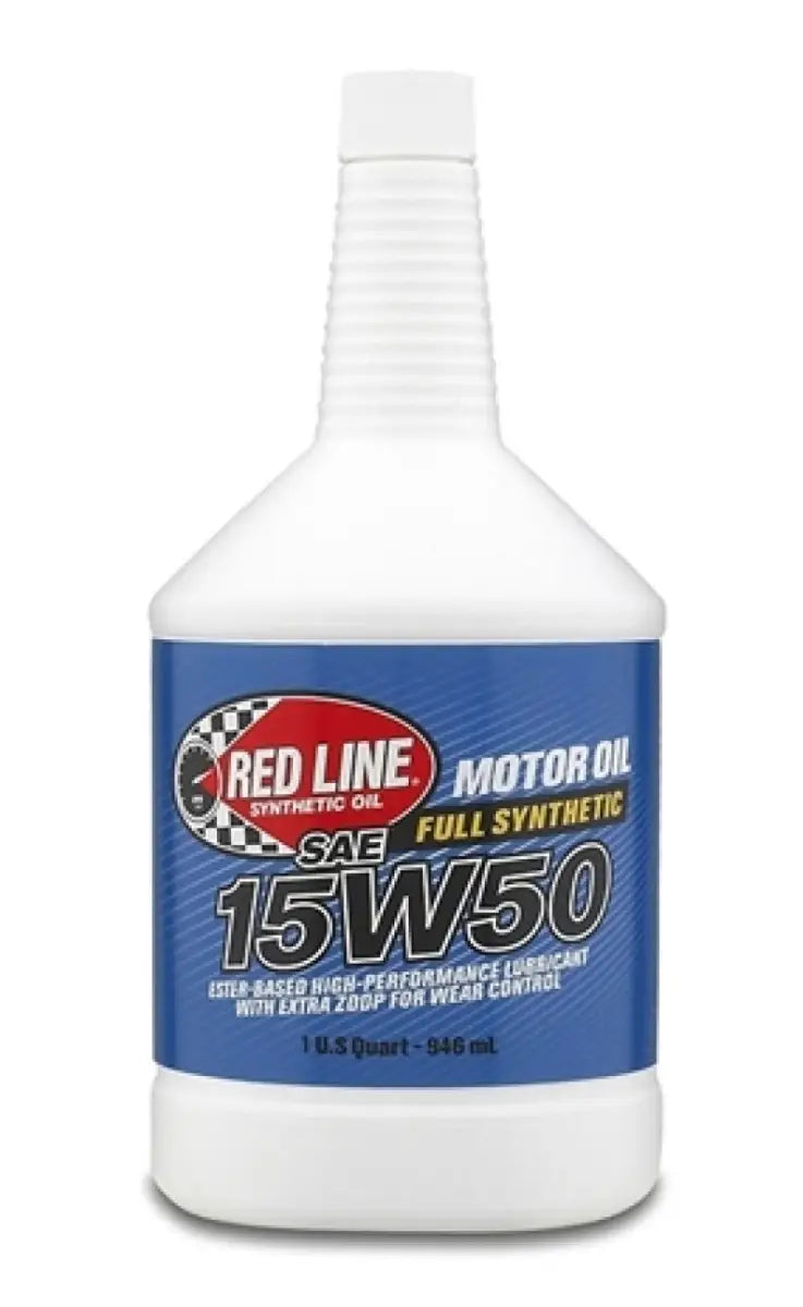 Red Line 15W50 Motor Oil - Quart - 11504 red11504