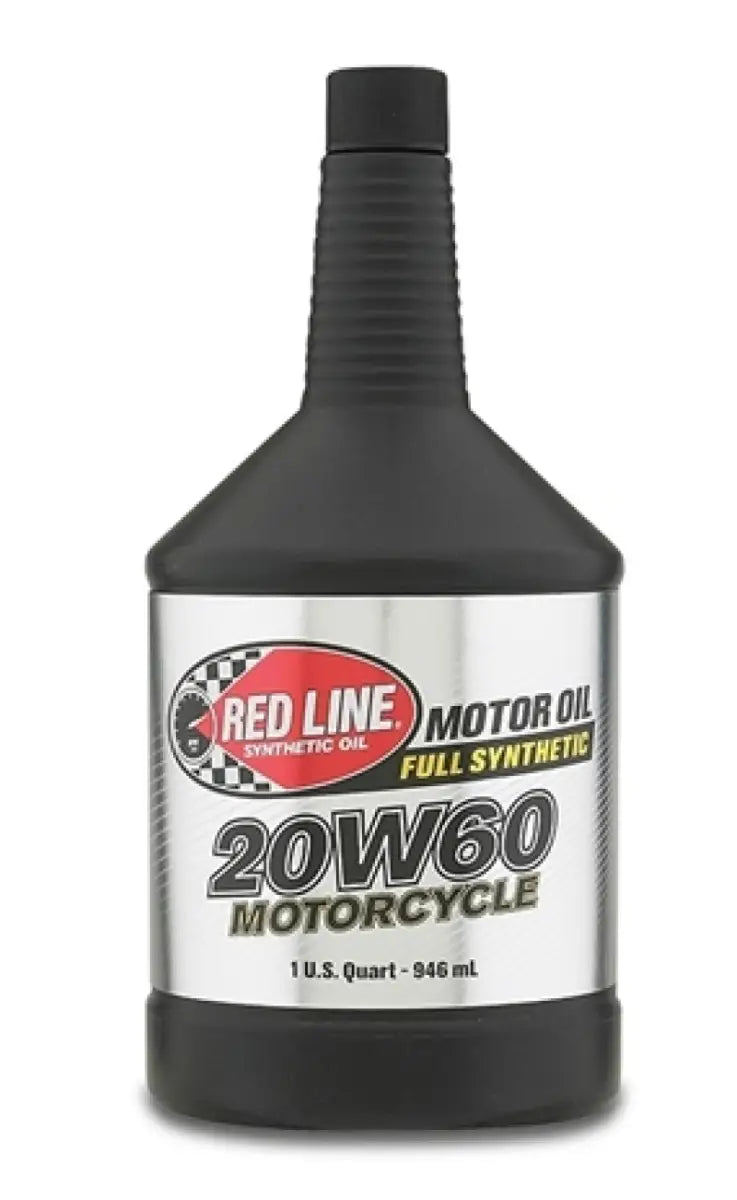 Red Line 20W60 Motorcycle Oil - Quart - 12604 red12604