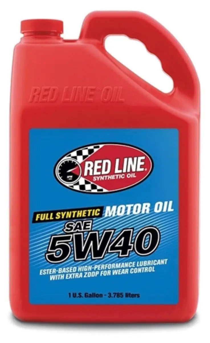 Red Line 5W40 Motor Oil - Gallon - 15405 red15405