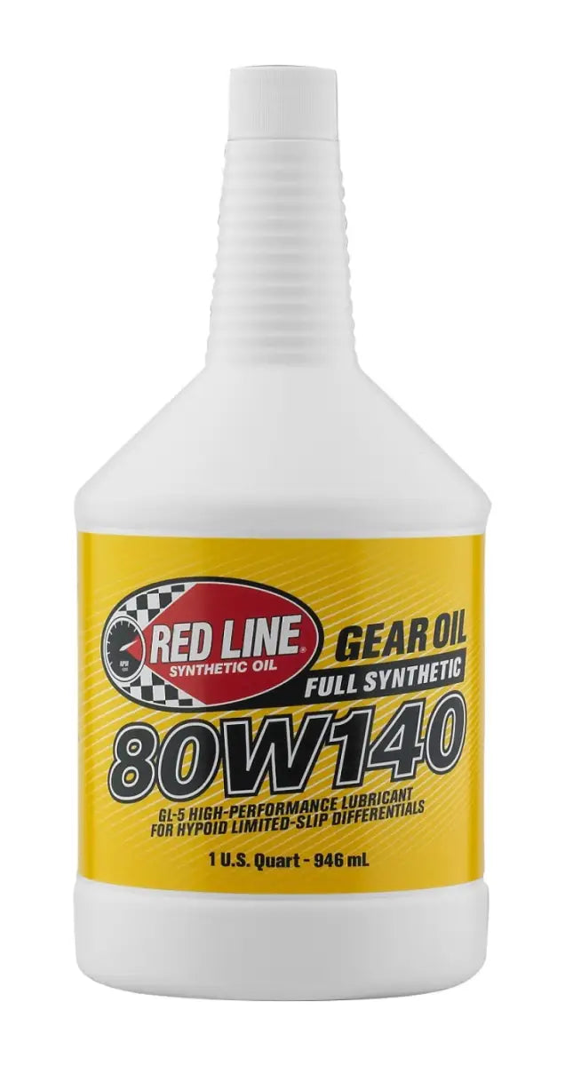 Red Line 80W140 GL-5 Gear Oil - Quart - 58104 red58104