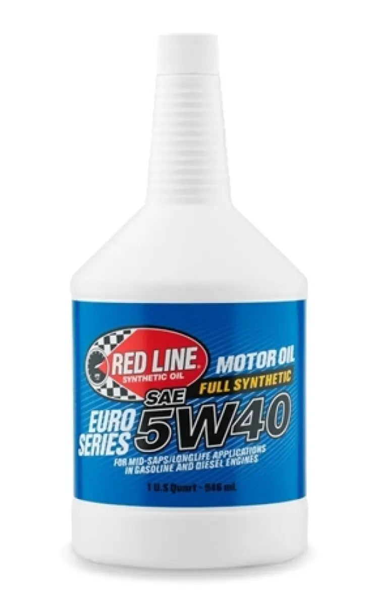 Red Line Euro-Series 5W40 Motor Oil - Quart - 12404 red12404