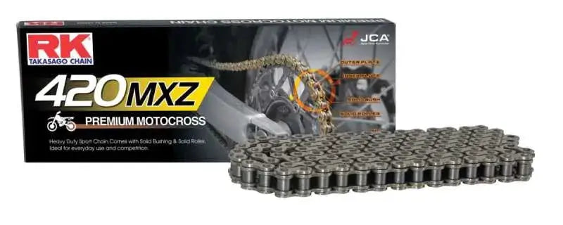 RK Chain 420MXZ-100L - Natural rkc420mxz-100