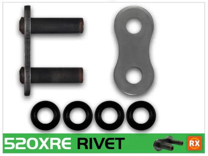 RK Chain 520XRE-RIVET NATURAL rkc520xre-rl