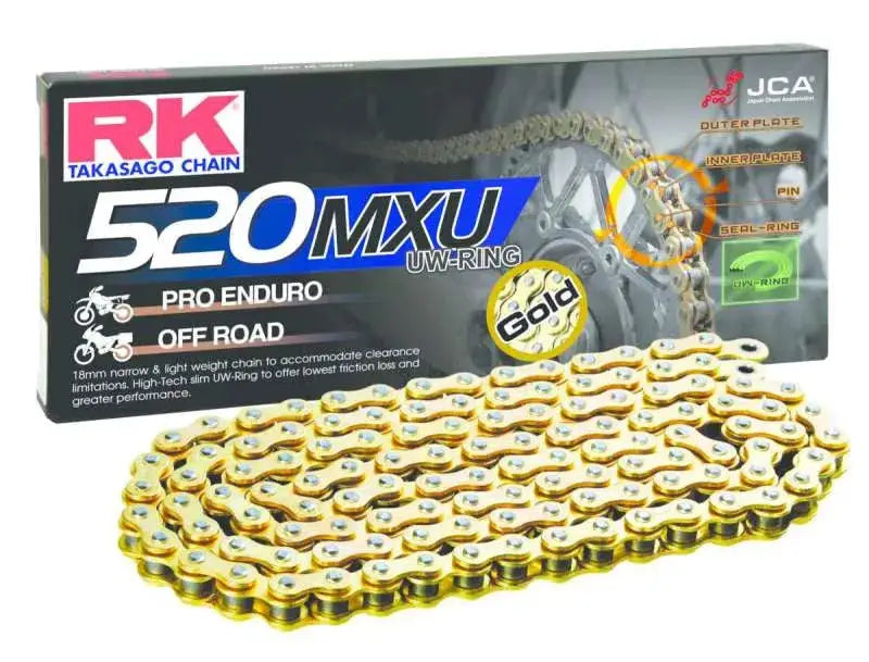 RK Chain GB520MXU-120L UW-Ring - Gold 703286