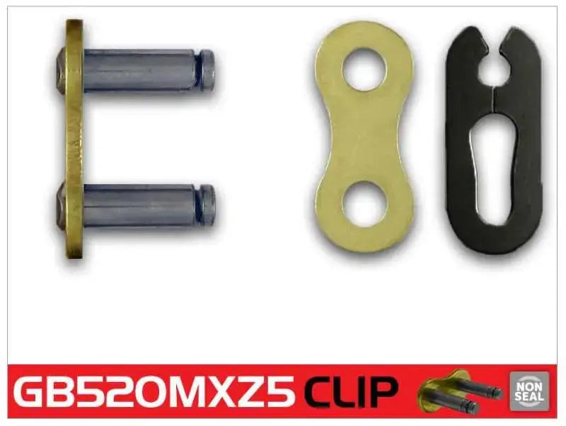 RK Chain GB520MXZ5-CLIP - Gold rkcgb520mxz5-cl
