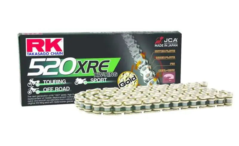 RK Chain GB520XRE-120L XW-Ring - Gold 703349