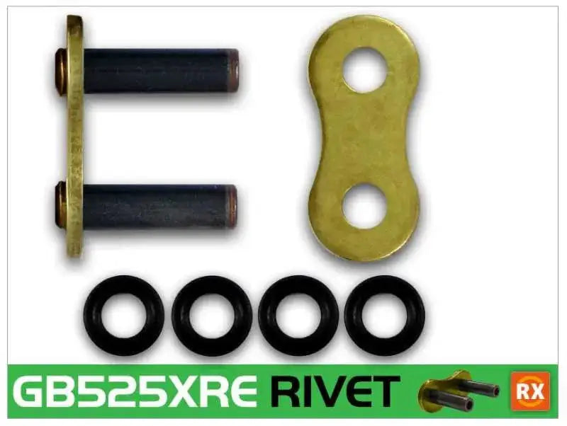 RK Chain GB525XRE-RIVET - Gold 703388