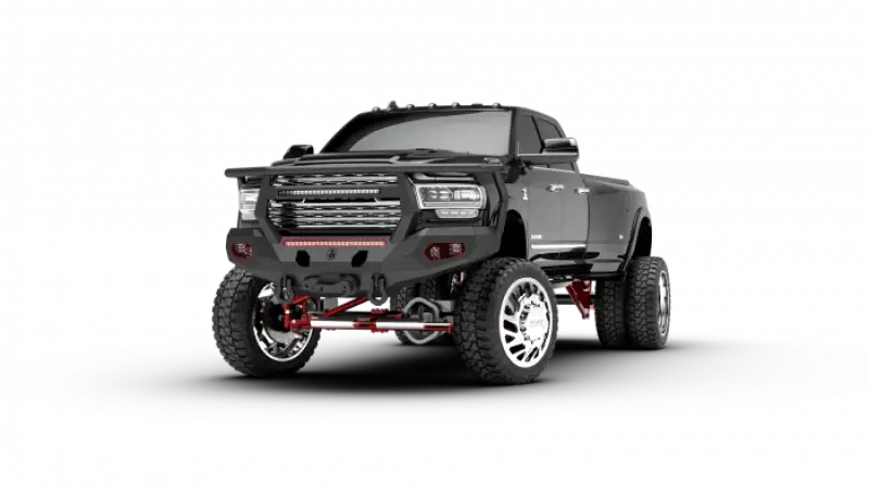 Road Armor 2019+ Dodge RAM 2500/3500 Evolution Front Bumper - w/ Reaper Guard - 4192EF7B rda4192ef7b