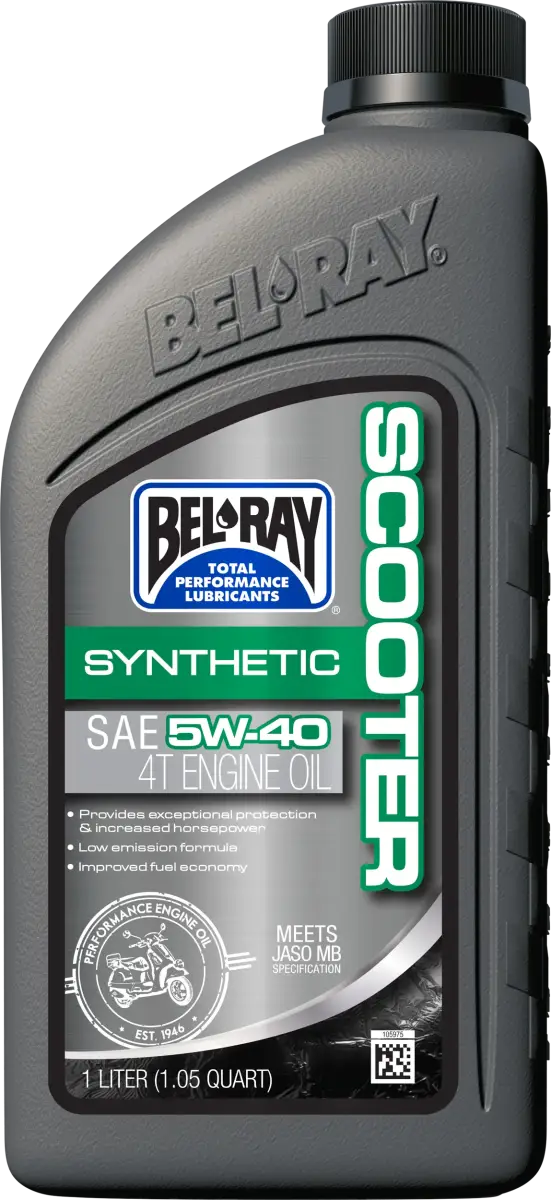Scooter Synthetic 4t Engine Oil 5w 40 1l 840-1639
