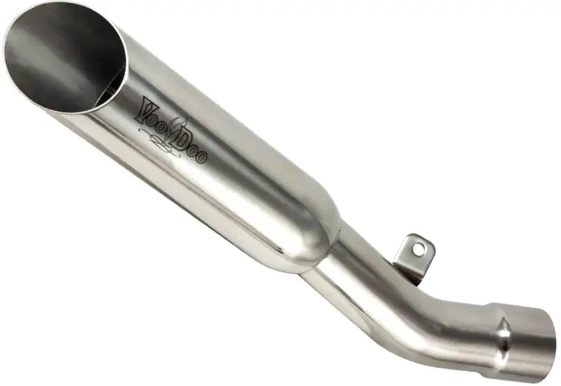Single Shorty Slip On Exhaust Polished wps-12-8056p