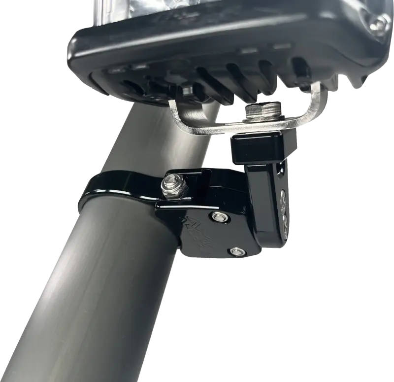 Small Base Adjustable Light Mount Black wps-12-9408