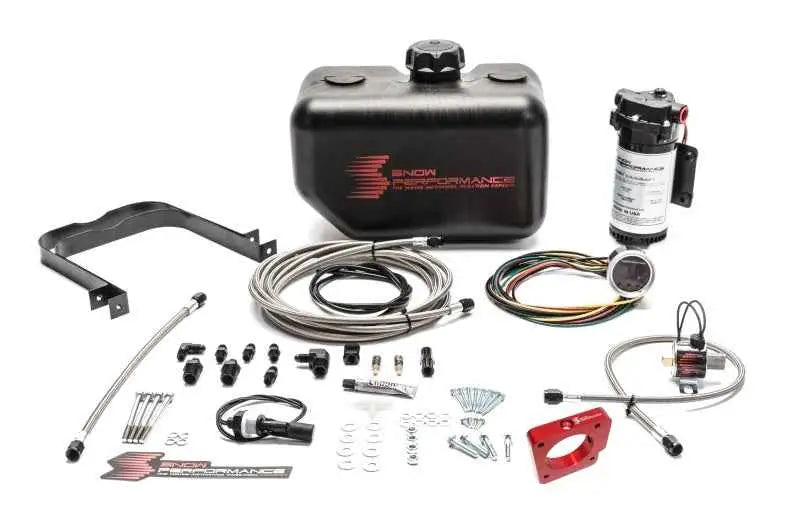 Snow Performance 05-14 STI Stg 2 Boost Cooler Water Injection Kit w/SS Brd Line & 4AN Fittings SNO-2110-BRD