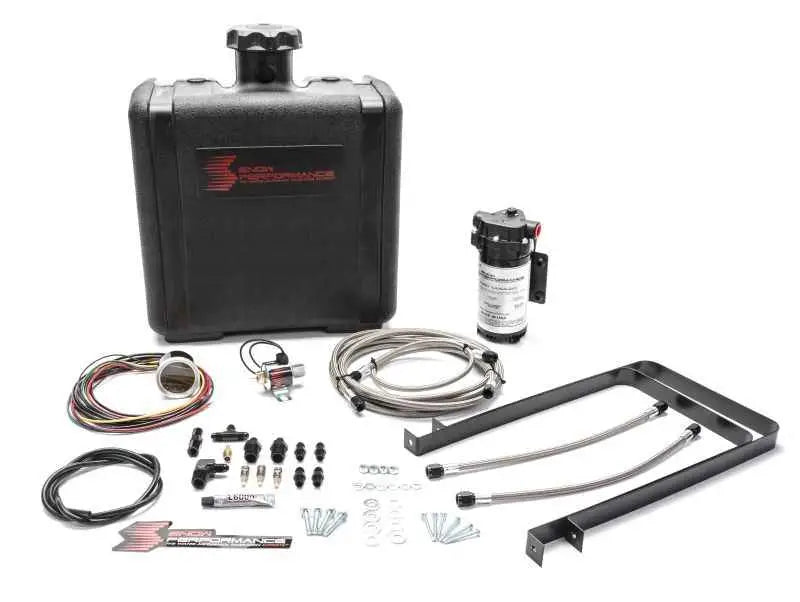 Snow Performance Stg 2 Boost Cooler Water Injection Kit TD Univ. (SS Braided Line and 4AN Fittings) SNO-450-BRD