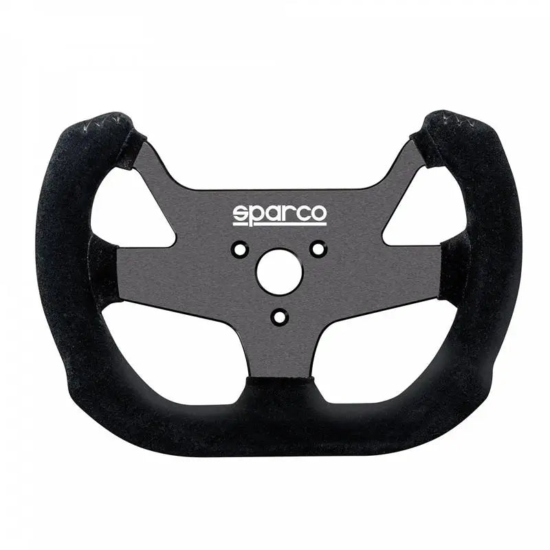 Sparco F10A Suede Black Steering Wheel - 015P270SSN spa015p270ssn