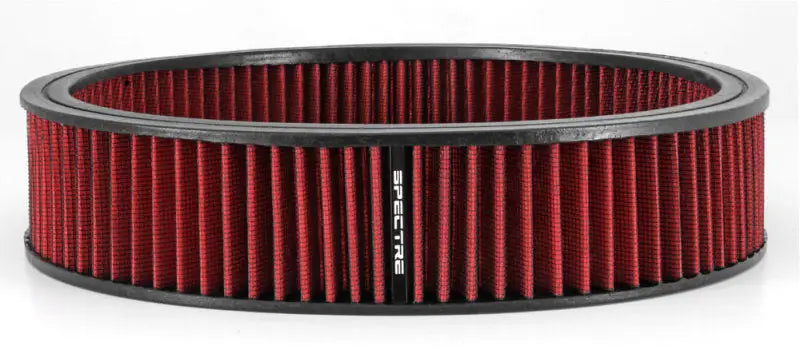 Spectre HPR Round Air Filter 14in. x 3in. - Red spe48022