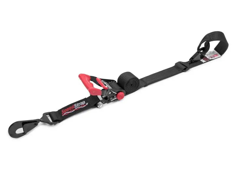 SpeedStrap 1 1/2In X 6Ft Ratchet Tie-Down w/ Soft-Tie - Black ssp15111-us