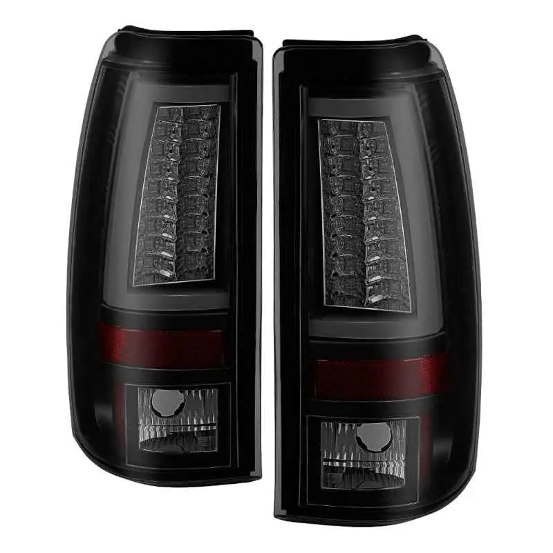 Spyder 03-06 Chevy Silverado (Does Not Fit Stepside) Version 2 LED Tail Lights - Black Smoke 5083272