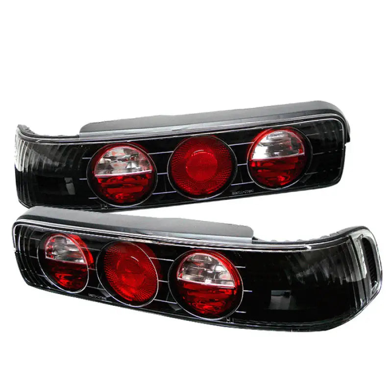 Spyder Acura Integra 90-93 2Dr Euro Style Tail Lights Black ALT-YD-AI90-BK - 5000156 spy5000156