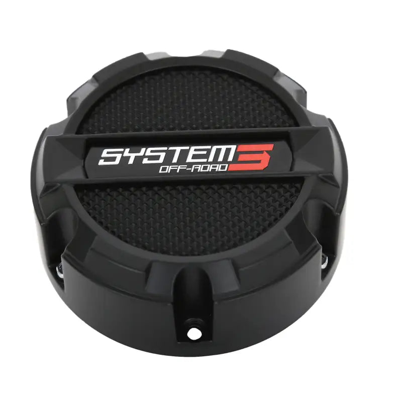 St3 Center Cap 4/110 Snap In Matte Black 3-3110