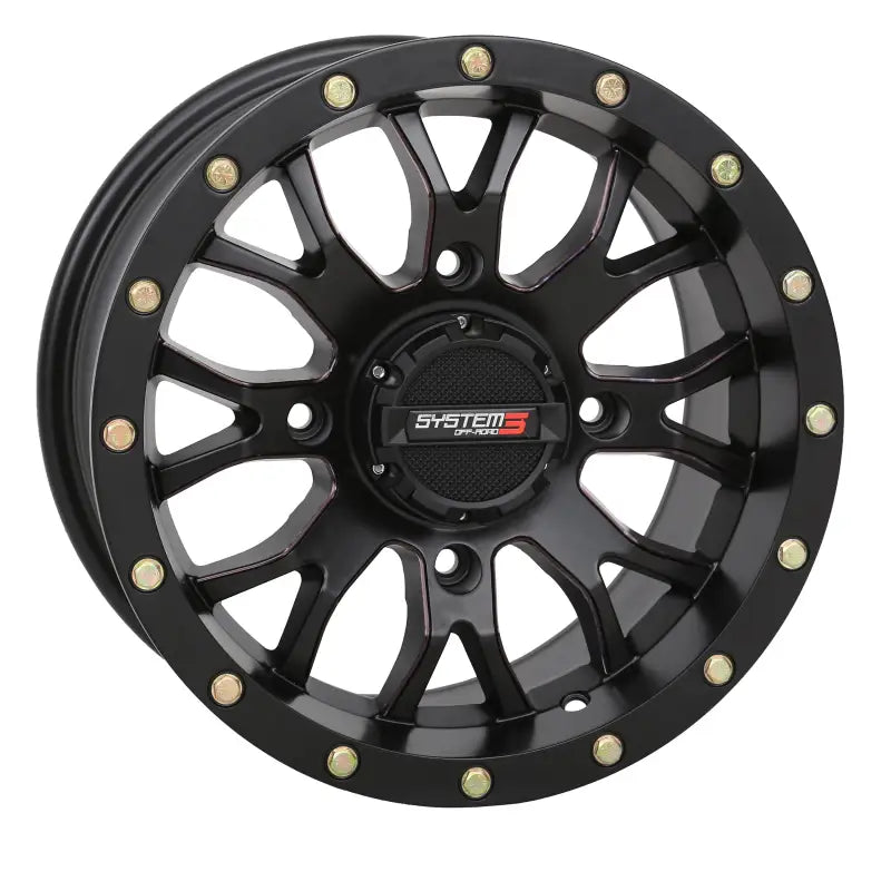 St3 Wheel 14x7 5+2 (+30mm) 4/156 Matte Black 3-141156