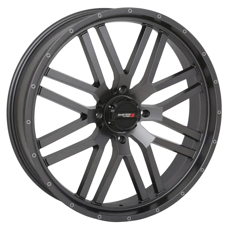 St3 Wheel 24x7 4+2.5 (+10mm) 4/137 Matte Gunmetal Grey 3-241537