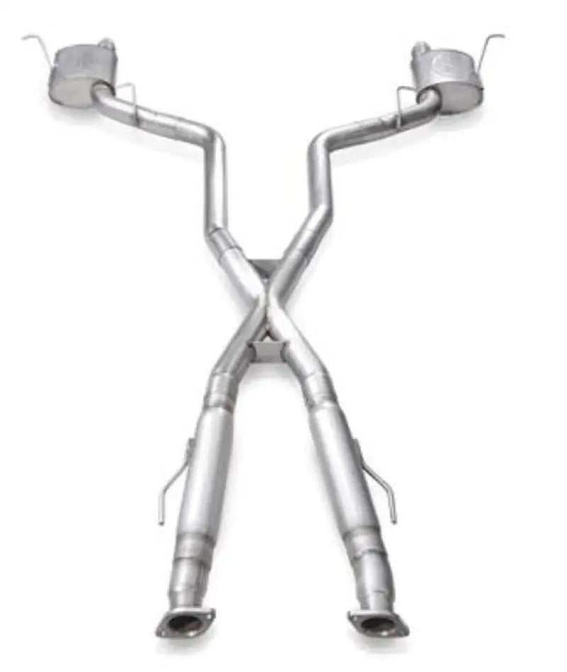 Stainless Works 11-20 Jeep Grand Cherokee 5.7L 3in Legend Catback Exhaust w/X-Pipe (Uses OEM Tips) - JPGC57CBL sswjpgc57cbl