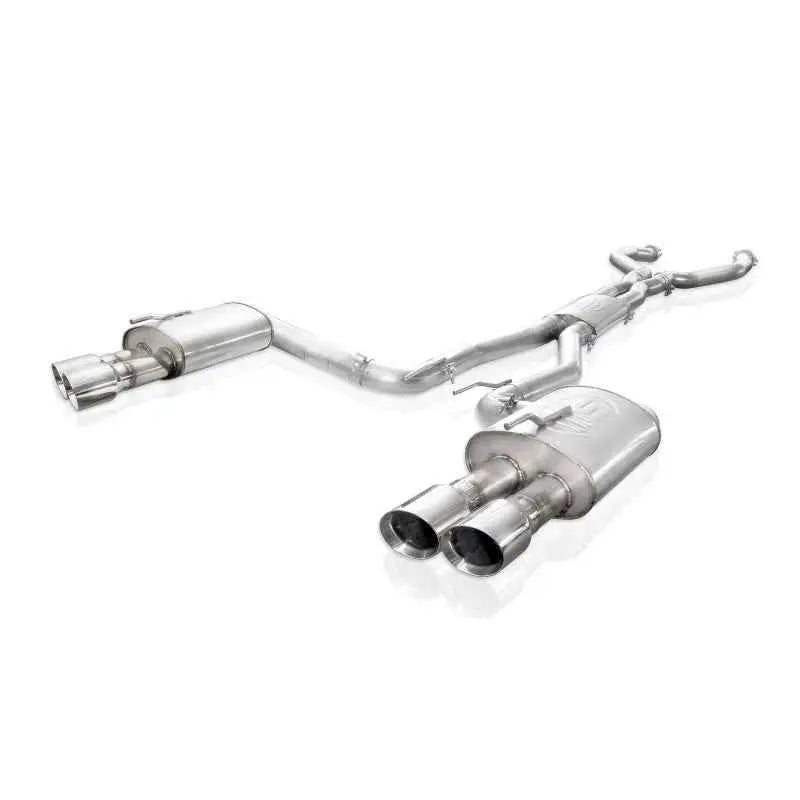 Stainless Works 2008-09 Pontiac G8 GT 3in Catback Systemt X-Pipe Turbo Chambered Muffler 3.5in Tips pg8cbfc