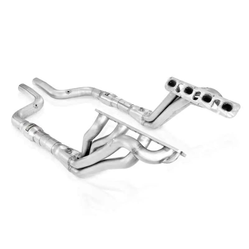 Stainless Works 2008-17 Hemi Headers 1-7/8in Primaries 3in High-Flow Cats hm64hdrcat