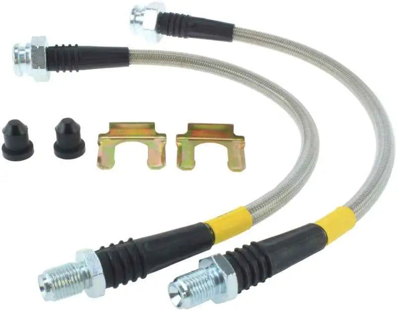 StopTech 89-98 Nissan 240SX (300ZX Upgrade) Rear Stainless Steel Brake Lines 950-42510