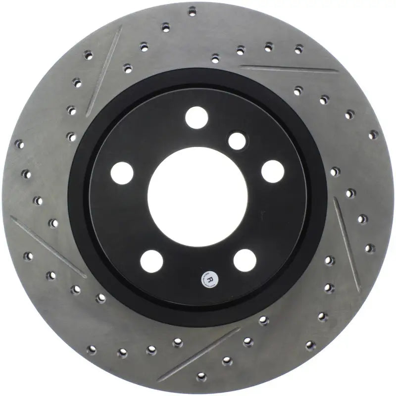 StopTech Slotted & Drilled Sport Brake Rotor sto127-34139r