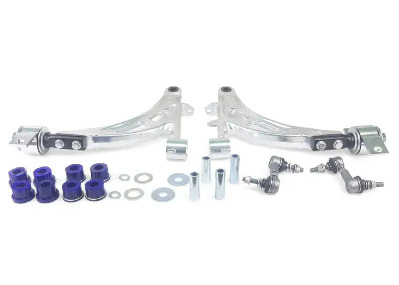 SuperPro 02-05 Subaru Impreza WRX / 04-06 WRX STI Front Lower Alloy Control Arm Kit spraloy0020k