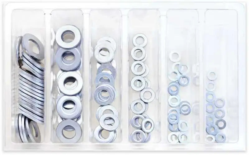 SV-FLWSH Bolt Flat Washer Assortment 120 Piece Kit wps-020-10000